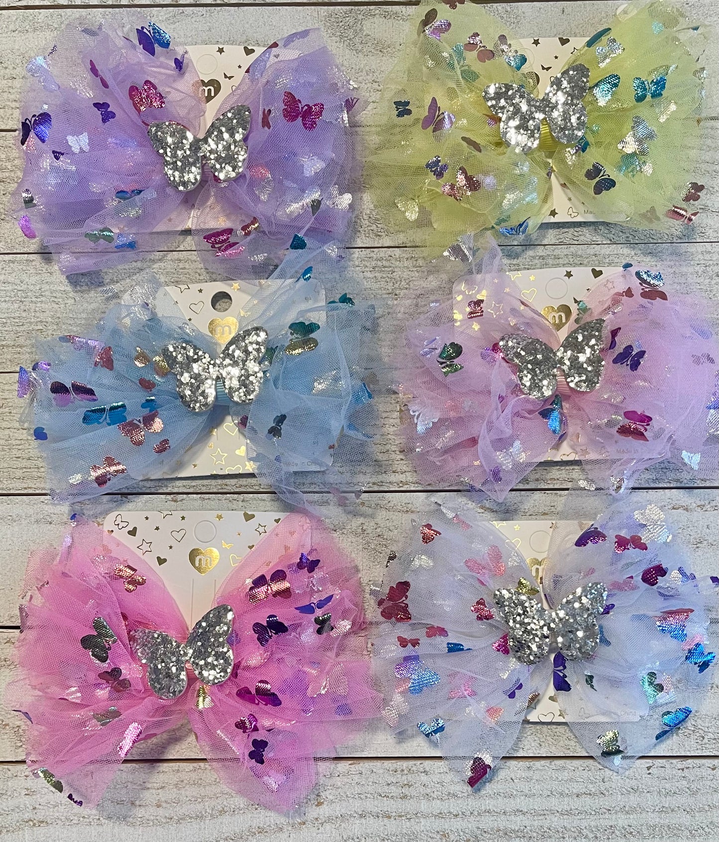 Butterfly Hair Clips