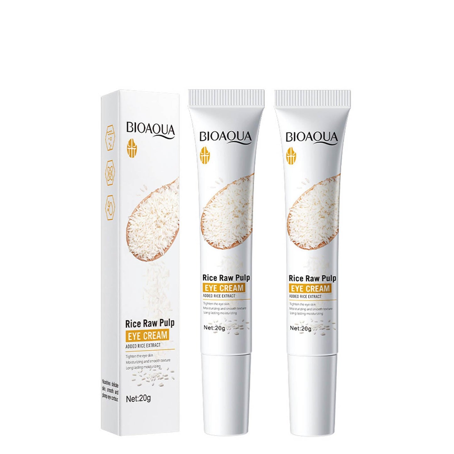 Bioaqua: Rice Raw Pulp Eye Cream