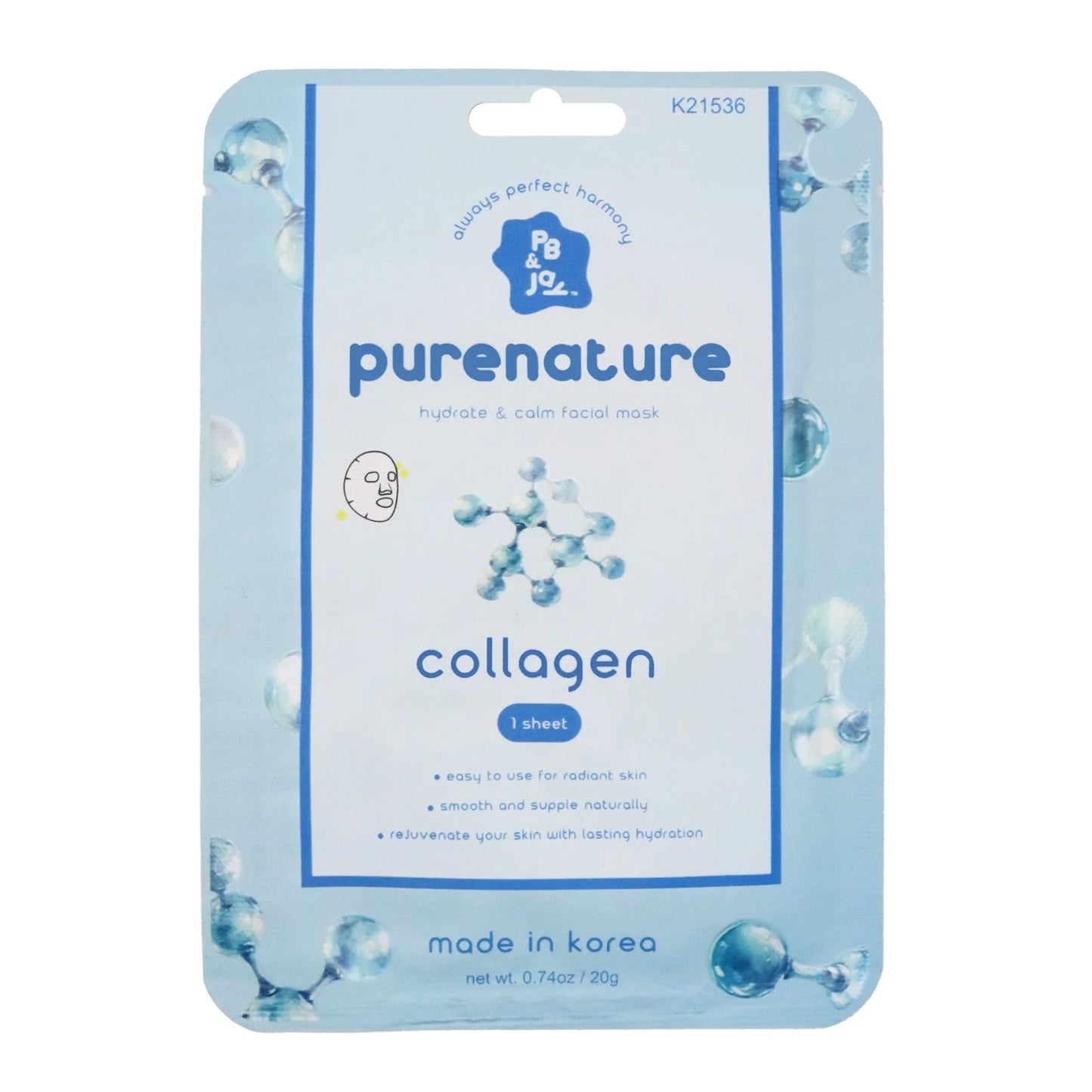 Hydrate & Calm Facial Mask Korean